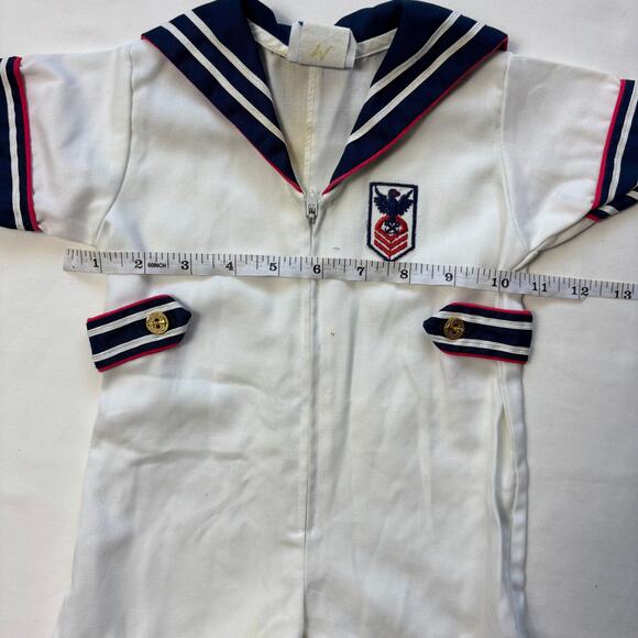 Vintage Sailor Romper 6-9 months - Picture 3 of 6